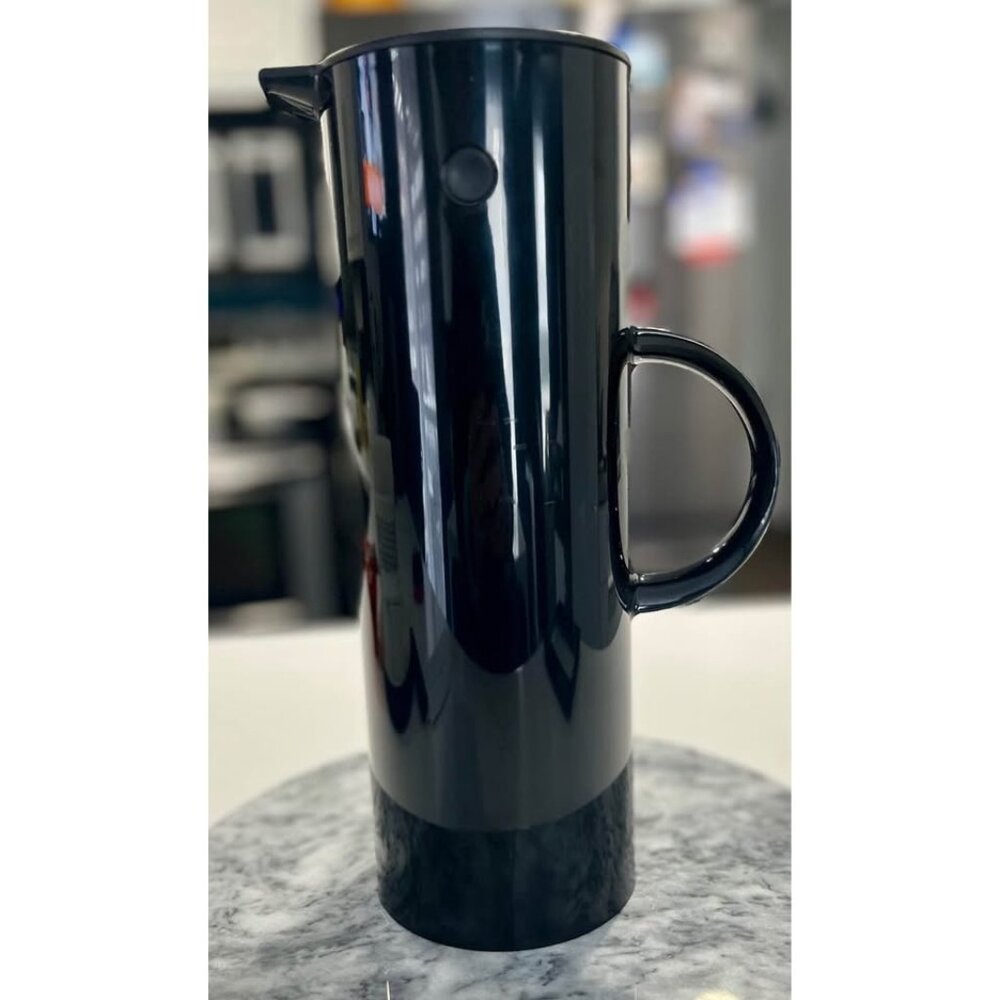 STELTON EM77 VACUUM JUG 1L - BLACK-Denmark